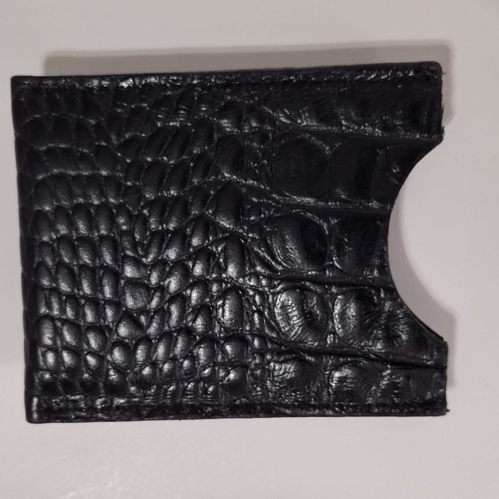 Brighton Black Textured Card Holder pre owned Exellent condition